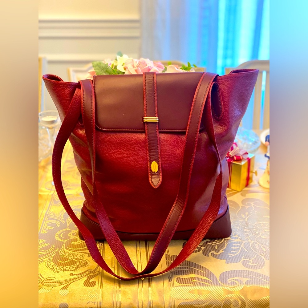 Cartier large leather tote
